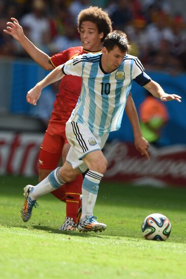 FIFA World Cup 2014. Argentina vs. Belgium