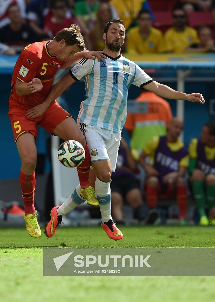 FIFA World Cup 2014. Argentina vs. Belgium