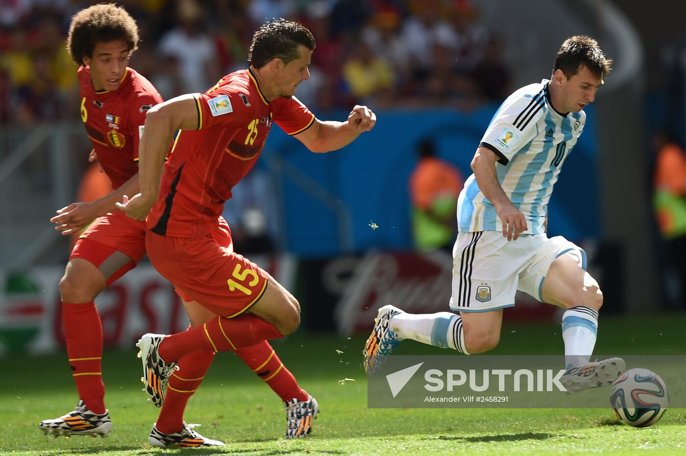 FIFA World Cup 2014. Argentina vs. Belgium