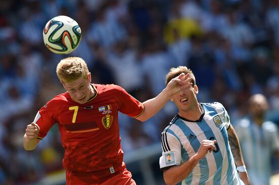 FIFA World Cup 2014. Argentina vs. Belgium