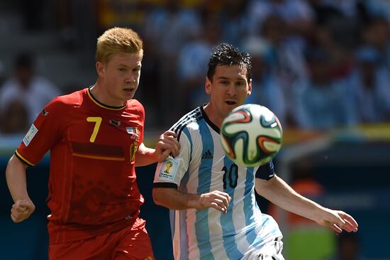 FIFA World Cup 2014. Argentina vs. Belgium