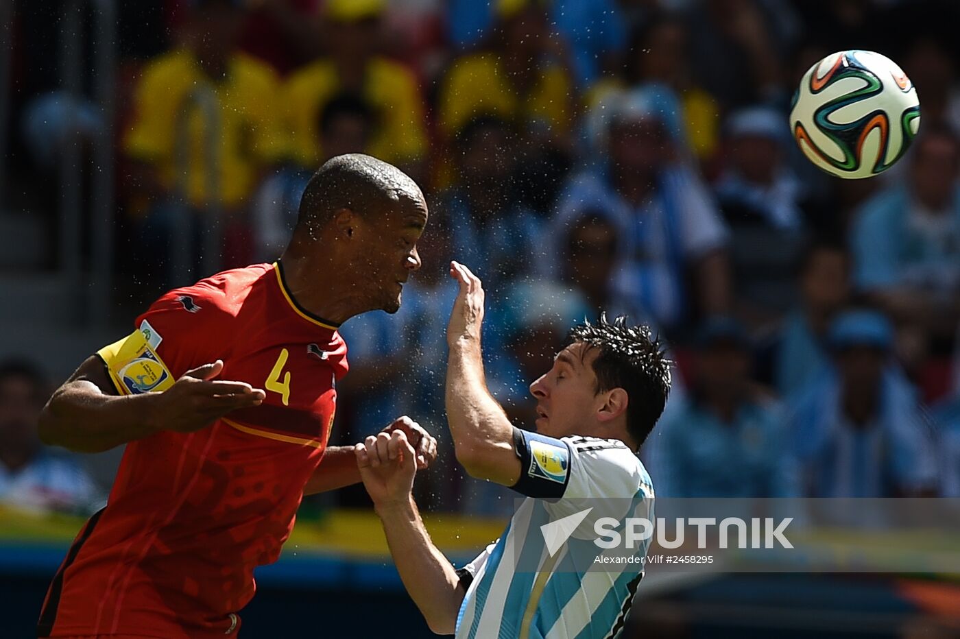 FIFA World Cup 2014. Argentina vs. Belgium