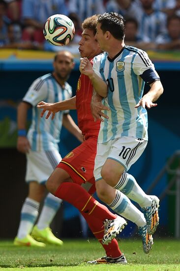 FIFA World Cup 2014. Argentina vs. Belgium