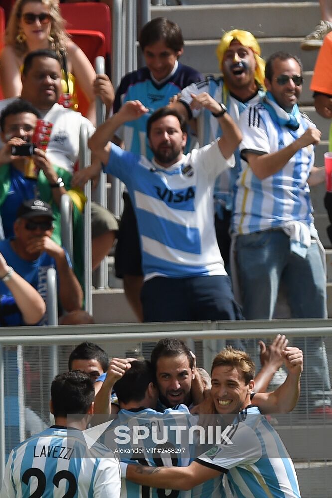 FIFA World Cup 2014. Argentina vs. Belgium