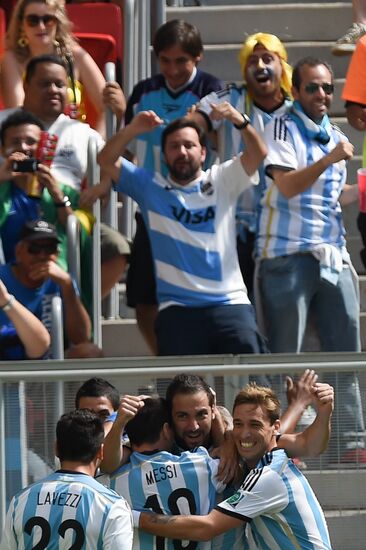 FIFA World Cup 2014. Argentina vs. Belgium