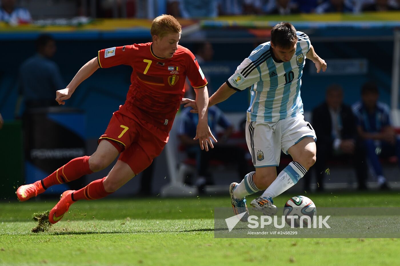 FIFA World Cup 2014. Argentina vs. Belgium