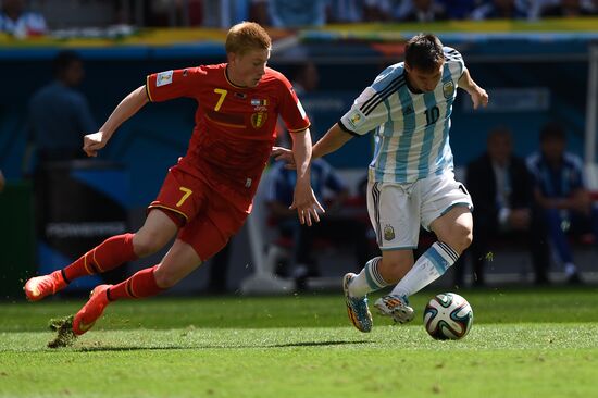 FIFA World Cup 2014. Argentina vs. Belgium