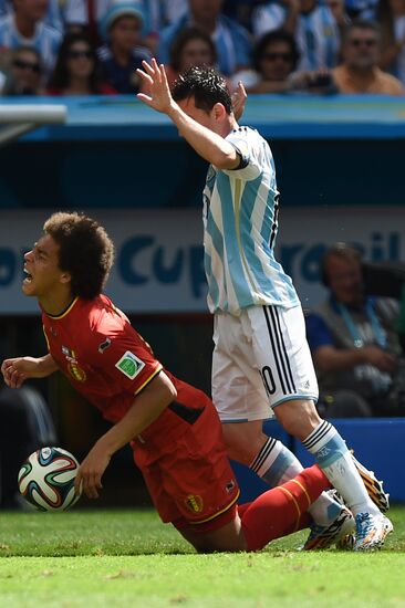 FIFA World Cup 2014. Argentina vs. Belgium