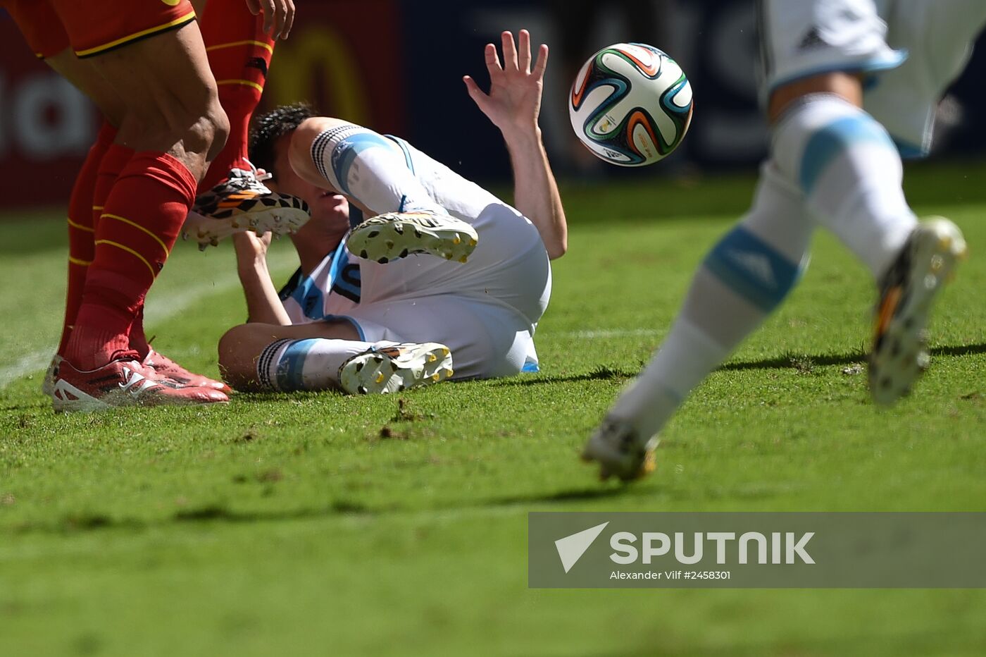 FIFA World Cup 2014. Argentina vs. Belgium