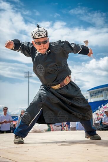 Sukharban athletic festival in Buryatia