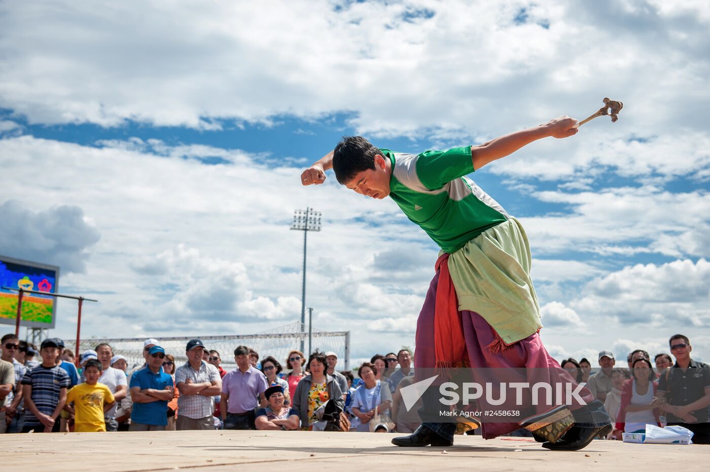 Sukharban athletic festival in Buryatia