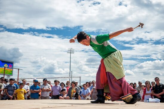 Sukharban athletic festival in Buryatia