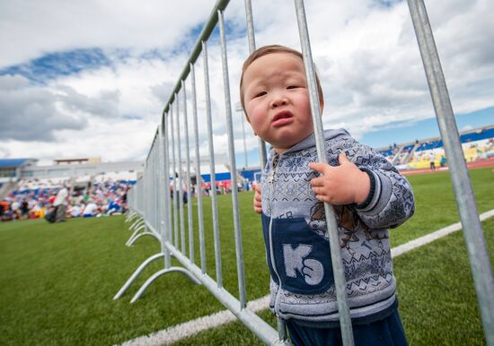 Sukharban athletic festival in Buryatia