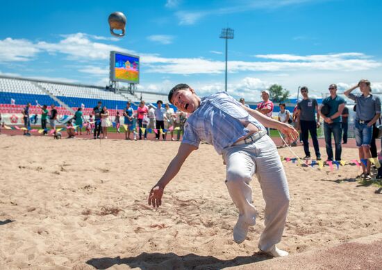 Sukharban athletic festival in Buryatia