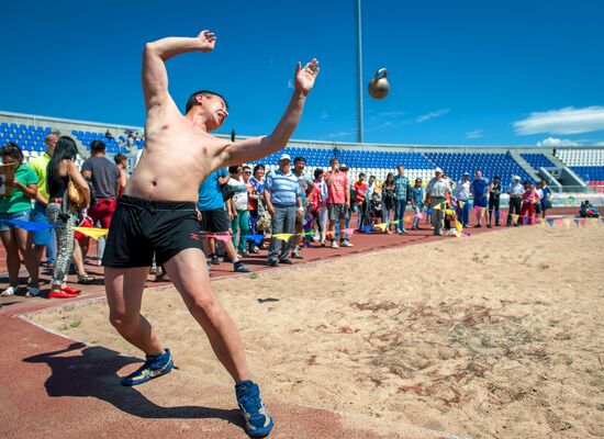 Sukharban athletic festival in Buryatia