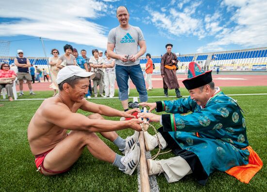 Sukharban athletic festival in Buryatia