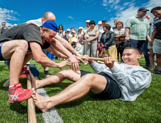 Sukharban athletic festival in Buryatia