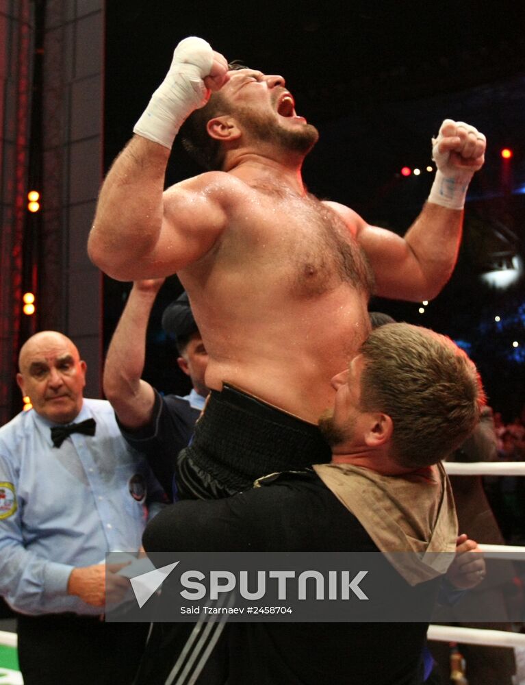 Boxing. Ruslan Chagaev vs. Fres Oquendo