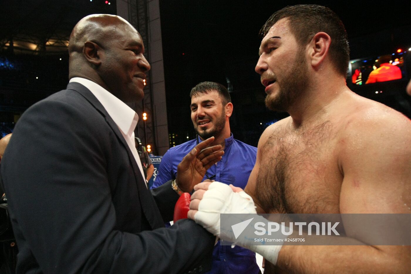 Boxing. Ruslan Chagaev vs. Fres Oquendo