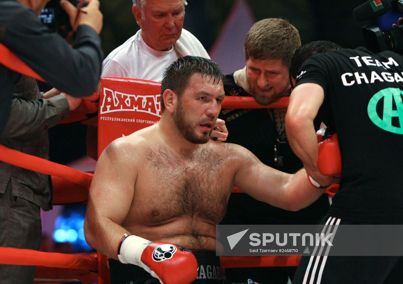 Boxing. Ruslan Chagaev vs. Fres Oquendo