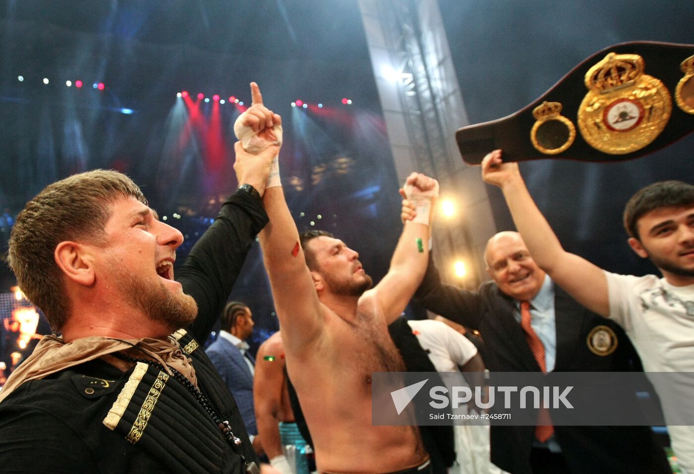 Boxing. Ruslan Chagaev vs. Fres Oquendo