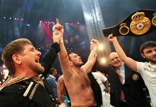 Boxing. Ruslan Chagaev vs. Fres Oquendo