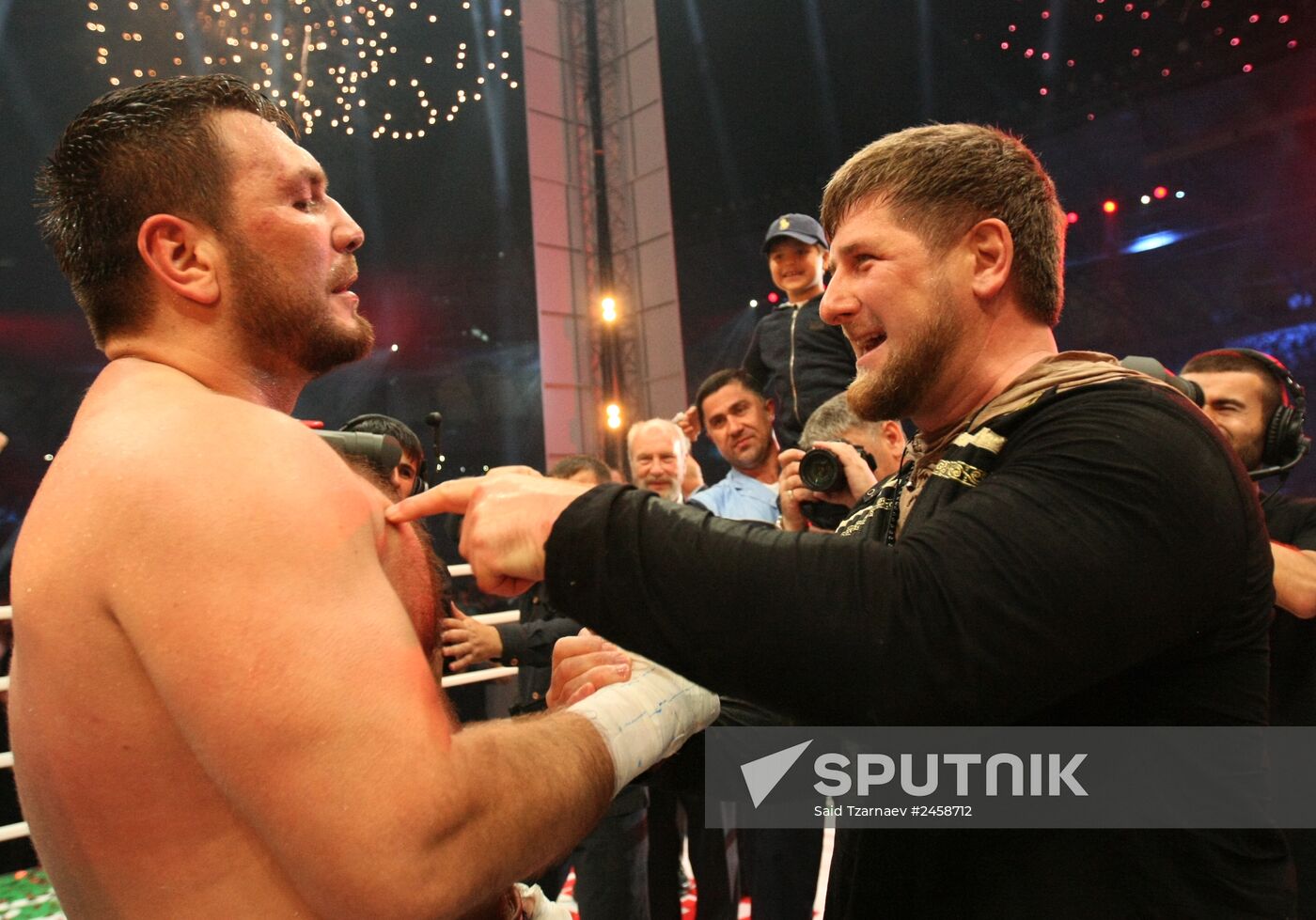 Boxing. Ruslan Chagaev vs. Fres Oquendo