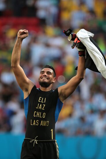 2014 FIFA World Cup. Argentina vs. Belgium