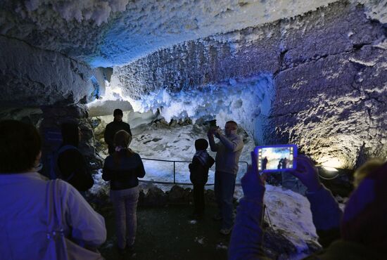 Kungur Ice Cave in Perm Territory