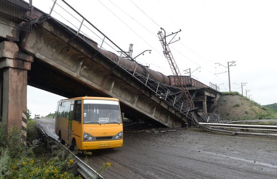 Situation in Slavyansk, Donetsk region