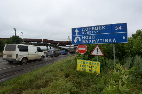 Situation in Donetsk region