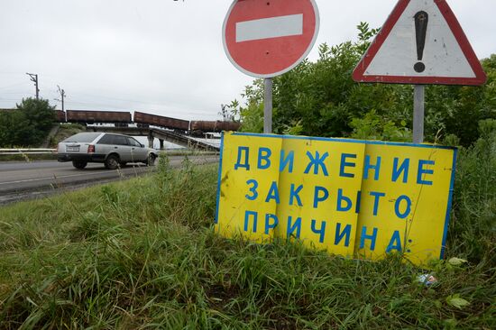 Situation in Donetsk region