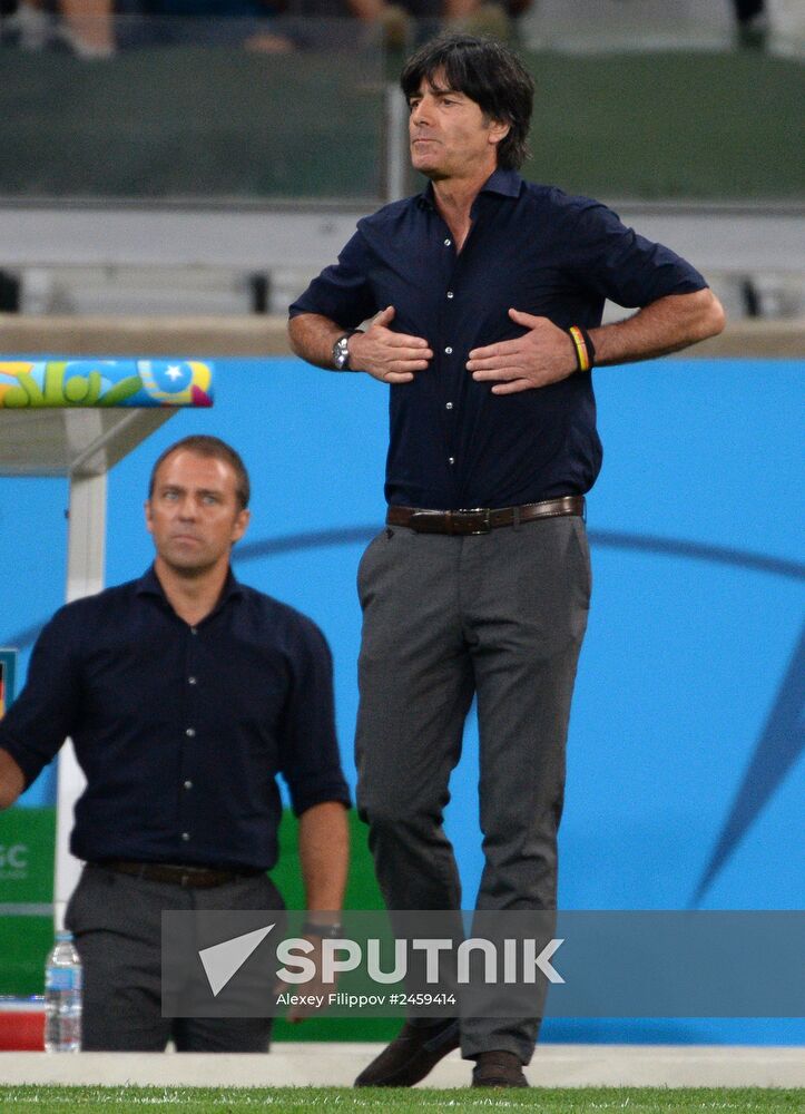 Football. 2014 World Cup. Brazil vs. Germany