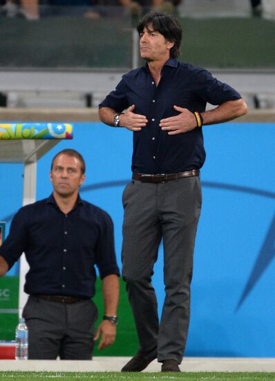 Football. 2014 World Cup. Brazil vs. Germany
