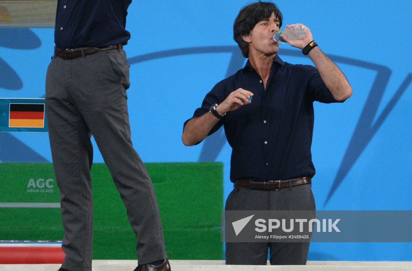 Football. 2014 World Cup. Brazil vs. Germany