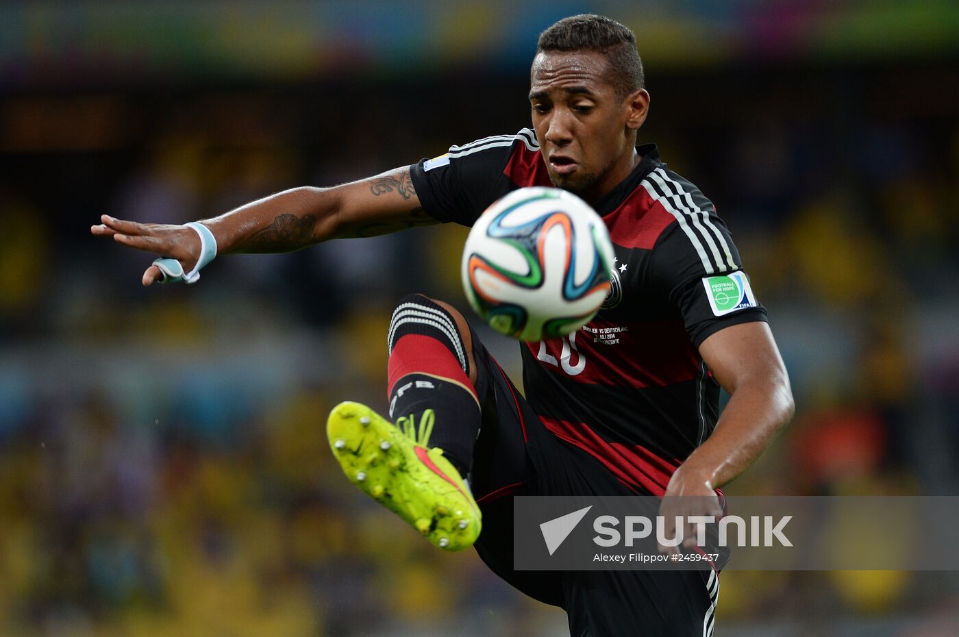 Football. 2014 World Cup. Brazil vs. Germany