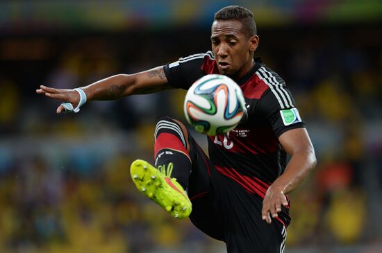 Football. 2014 World Cup. Brazil vs. Germany