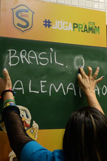 Sao Paulo after Brazil vs. Germany game