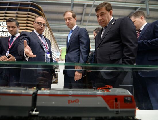 Opening of Innoprom international industrial exhibition