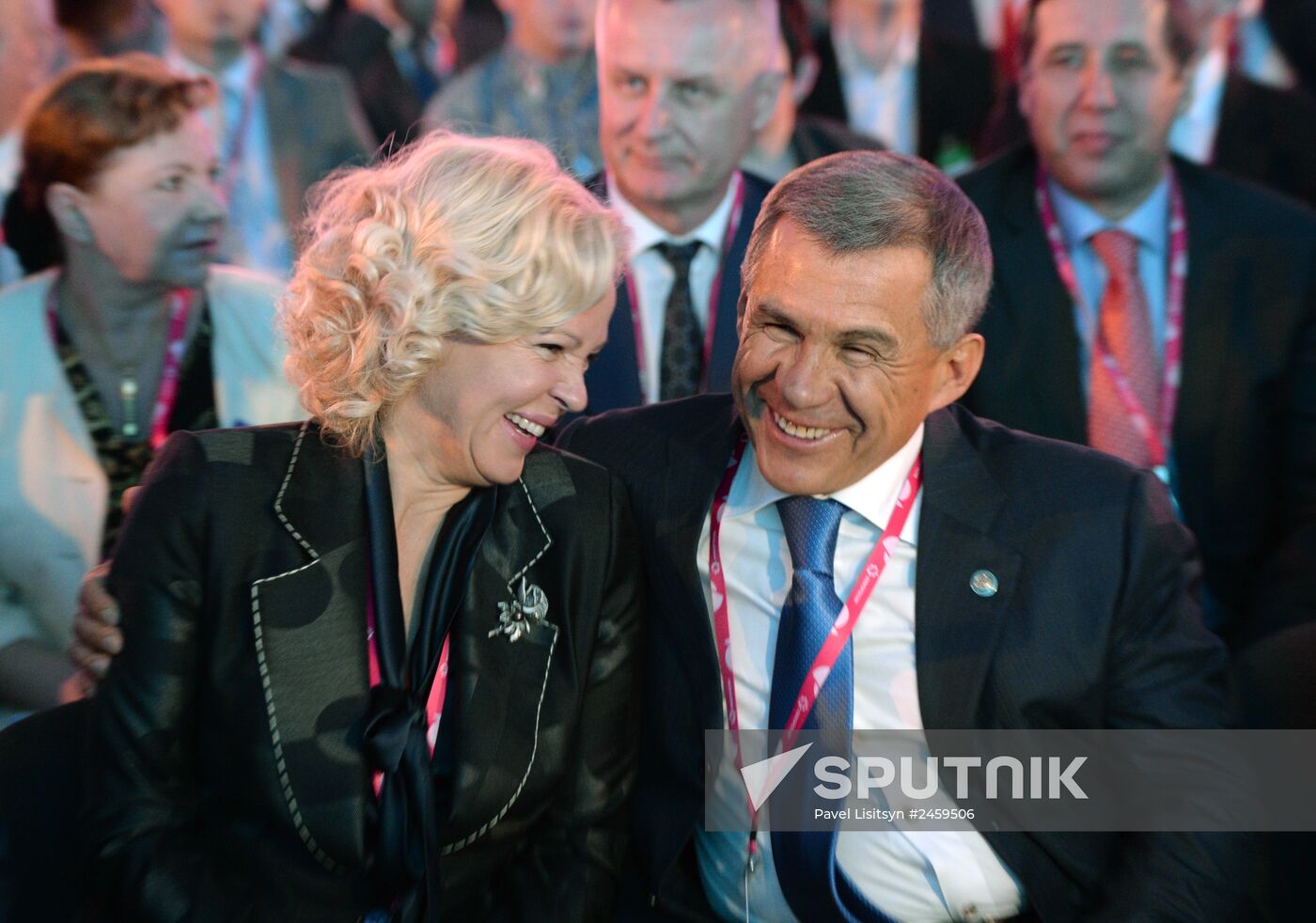 Opening of Innoprom international industrial exhibition