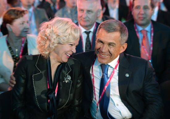 Opening of Innoprom international industrial exhibition