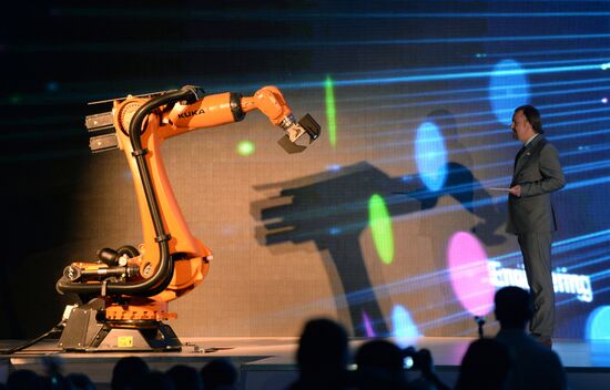 Opening of Innoprom international industrial fair