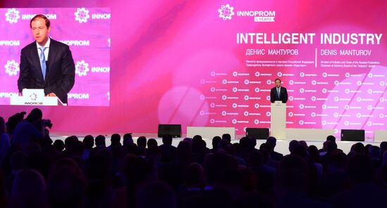 Opening of Innoprom international industrial exhibition