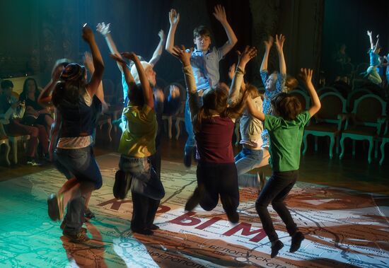 Interactive opera "Crimea." Prerelease show in St. Petersburg
