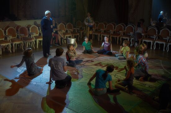 Interactive opera "Crimea." Prerelease show in St. Petersburg
