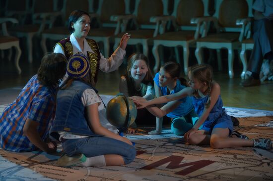 Interactive opera "Crimea." Prerelease show in St. Petersburg