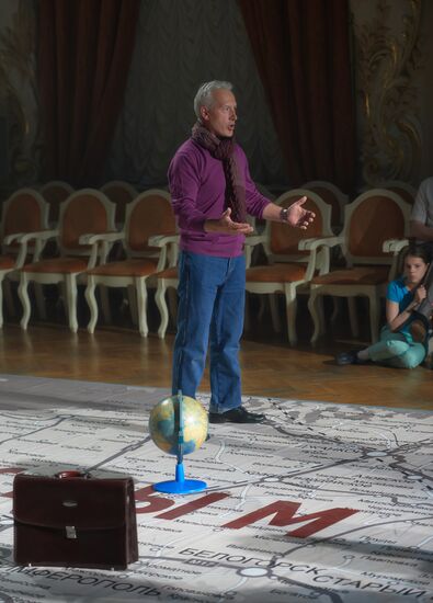 Interactive opera "Crimea." Prerelease show in St. Petersburg