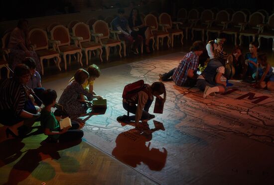 Interactive opera "Crimea." Prerelease show in St. Petersburg
