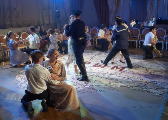 Interactive opera "Crimea." Prerelease show in St. Petersburg
