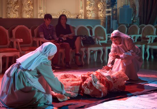 Interactive opera "Crimea." Prerelease show in St. Petersburg